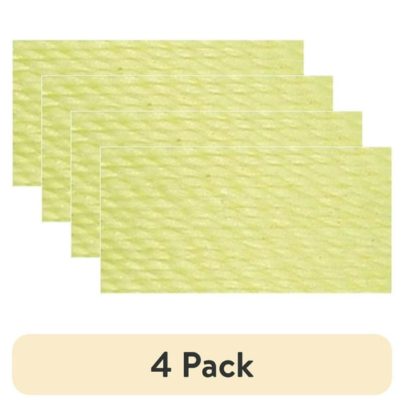 (4 pack) Coats Dual Duty XP General Purpose Thread 250yd-Baby Yellow