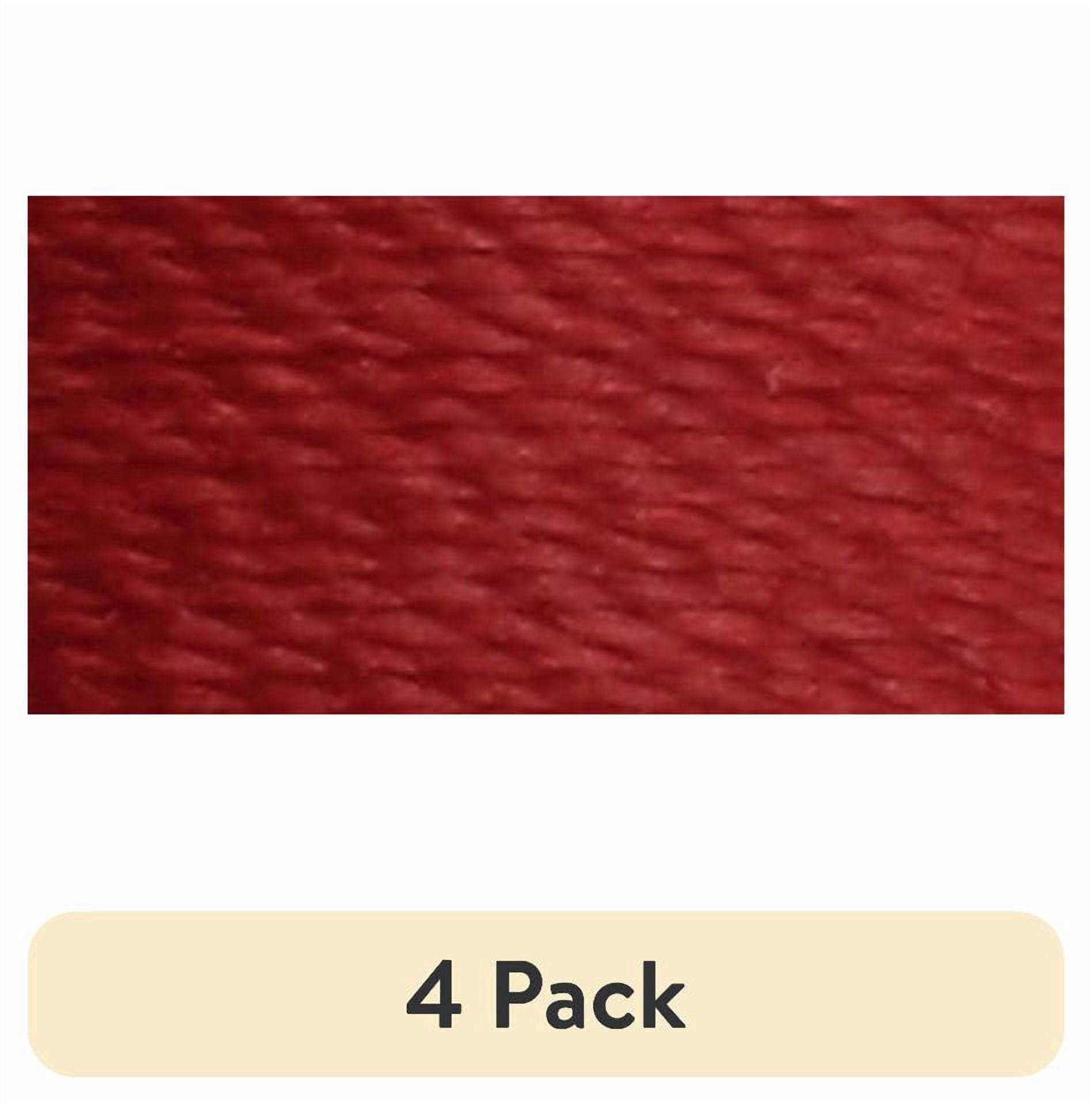 (4 pack) Coats Dual Duty XP General Purpose Thread 250yd-Candy Apple