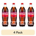thumbnail image 1 of (4 pack) Coca-Cola Cherry Soda Pop Bottle, 1.25 Liters, 1 of 17
