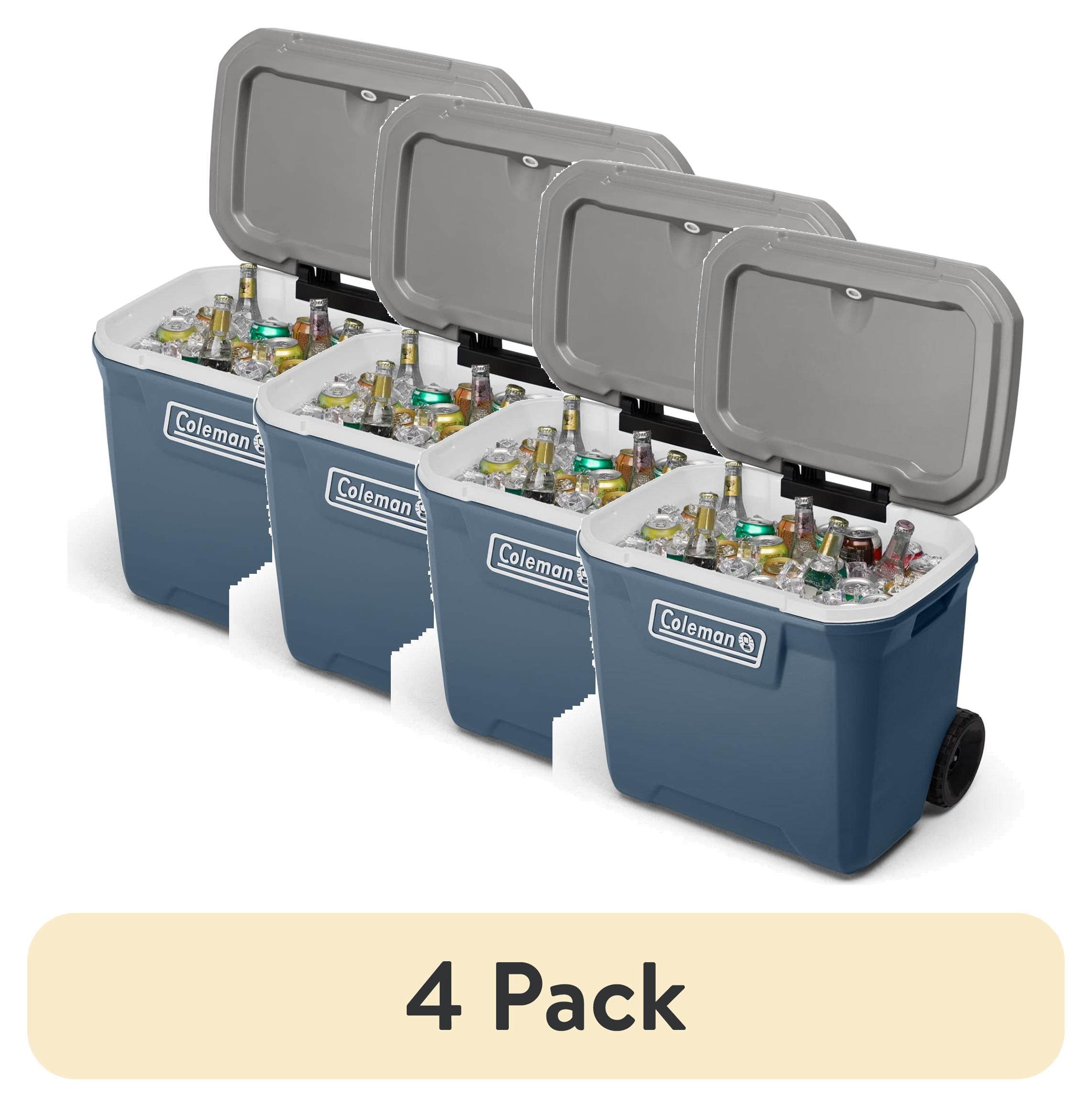 Coleman 316 Series 60QT Wheeled Cooler Ice Retention 4 Days