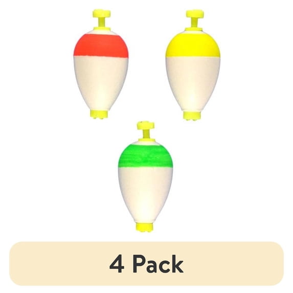 Pear Application (4 pack) Comal Pear Slip Stick Fishing Bobbers, 1.5-Inch, 3-Pack ...