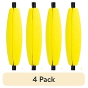 (4 pack) 3 Pack 3 inch Comal Cigar Slotted Peg Fishing Bobbers for Freshwater