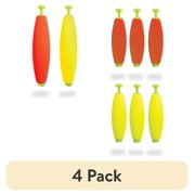 (4 pack) Comal Tackle Snap-On Foam Fishing Bobber Assortment, 8-Piece Set