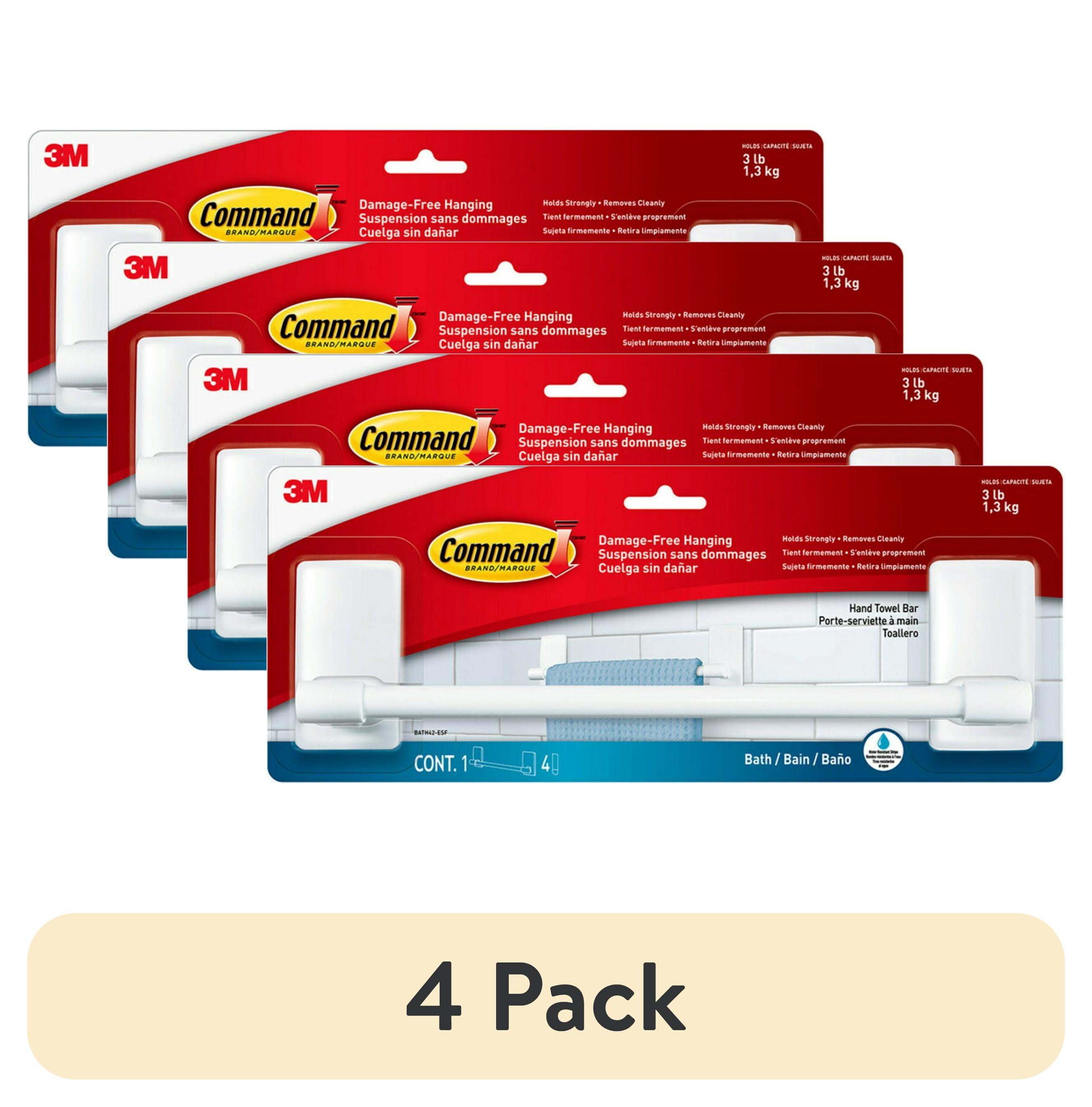 Damage Free Command Strip Bath Towel Bar Command Bath Towel Bar