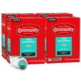 thumbnail image 1 of (4 pack) Community Coffee 100% Colombia Medium-Dark Roast Keurig K-Cup Pods 24 Count Box, 1 of 10