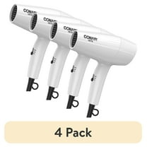 (4 pack) Conair Mid-Size Dryer, 1875 Watts, 2 Heat/Speed Settings, Lightweight Design