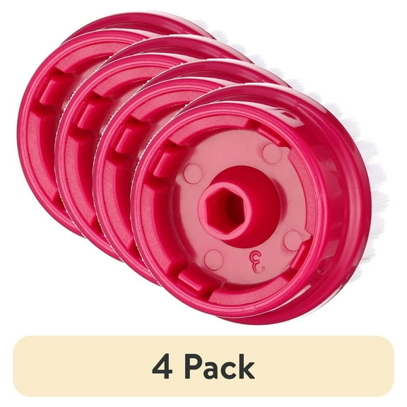 (4 pack) Conair True Glow Replacement Facial Brush, 2 Count