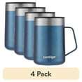 thumbnail interactive-video image 1 of (4 pack) Contigo 14 oz. Streeterville Stainless Steel Mug - Blue Corn, 1 of 6