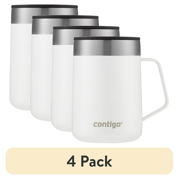 (4 pack) Contigo 14 oz. Streeterville Stainless Steel Mug - Salt