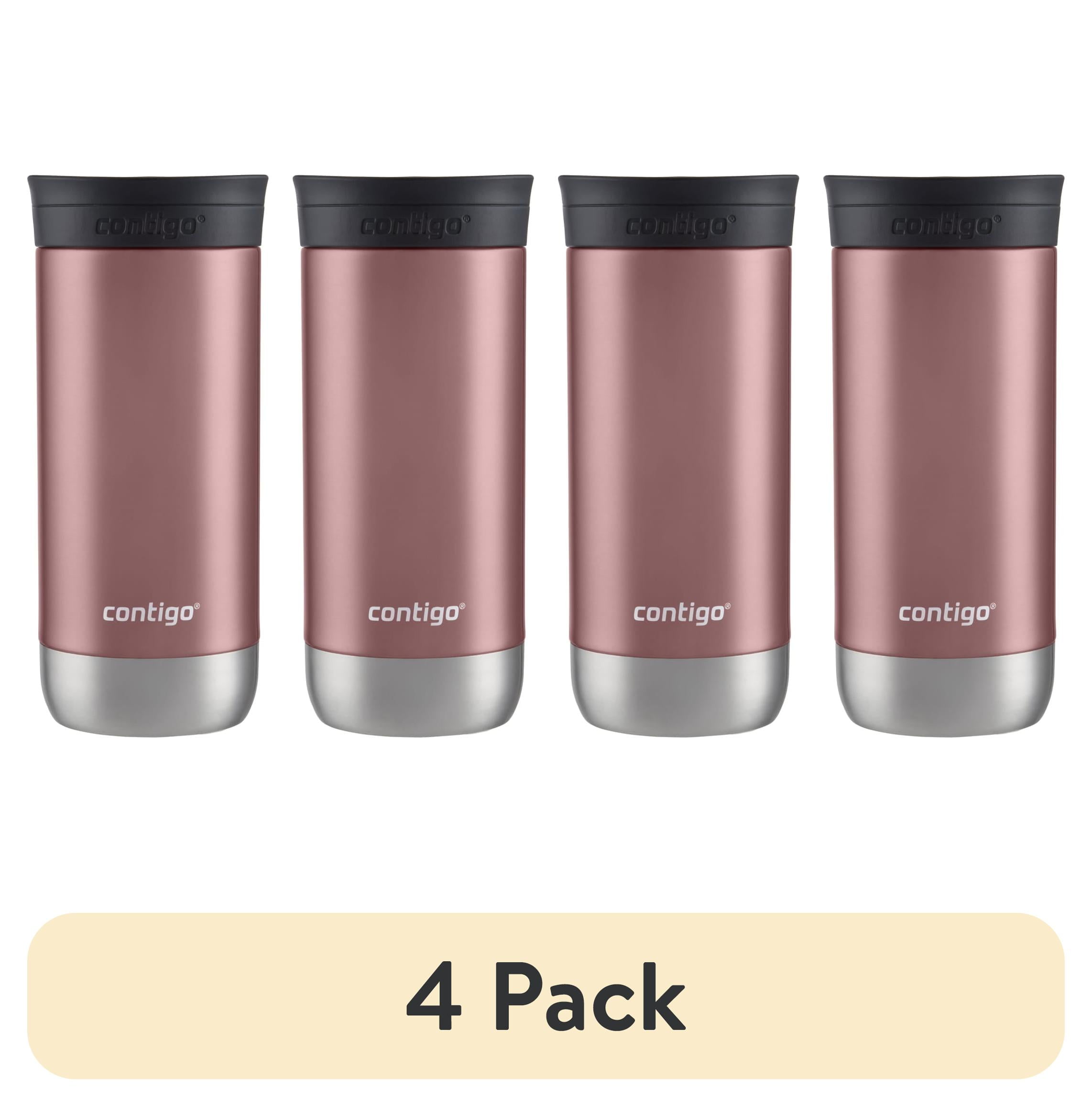 4 pack) Contigo 16 oz. Huron 2.0 SnapSeal Stainless Steel Travel