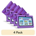 thumbnail image 1 of (4 pack) Contixo 7" Kids Tablet 2025 Model with Epic! & Lingokids, Educational Android Tablet for Kids 3-12, 32GB, Parental Controls, Kid-Proof Case – Purple, 1 of 8