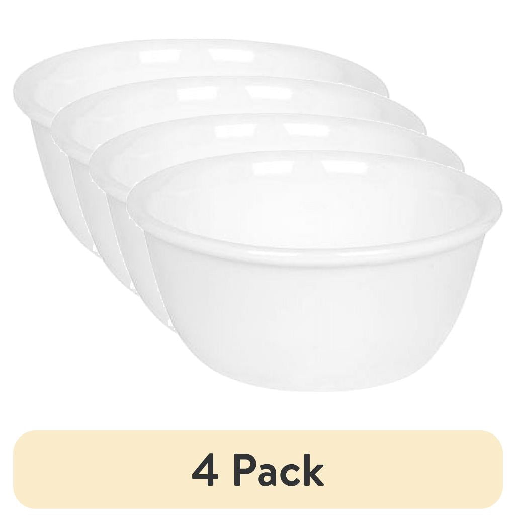 (4 pack) Corelle Winter Frost White, Round Ramekin Bowl, 6-oz