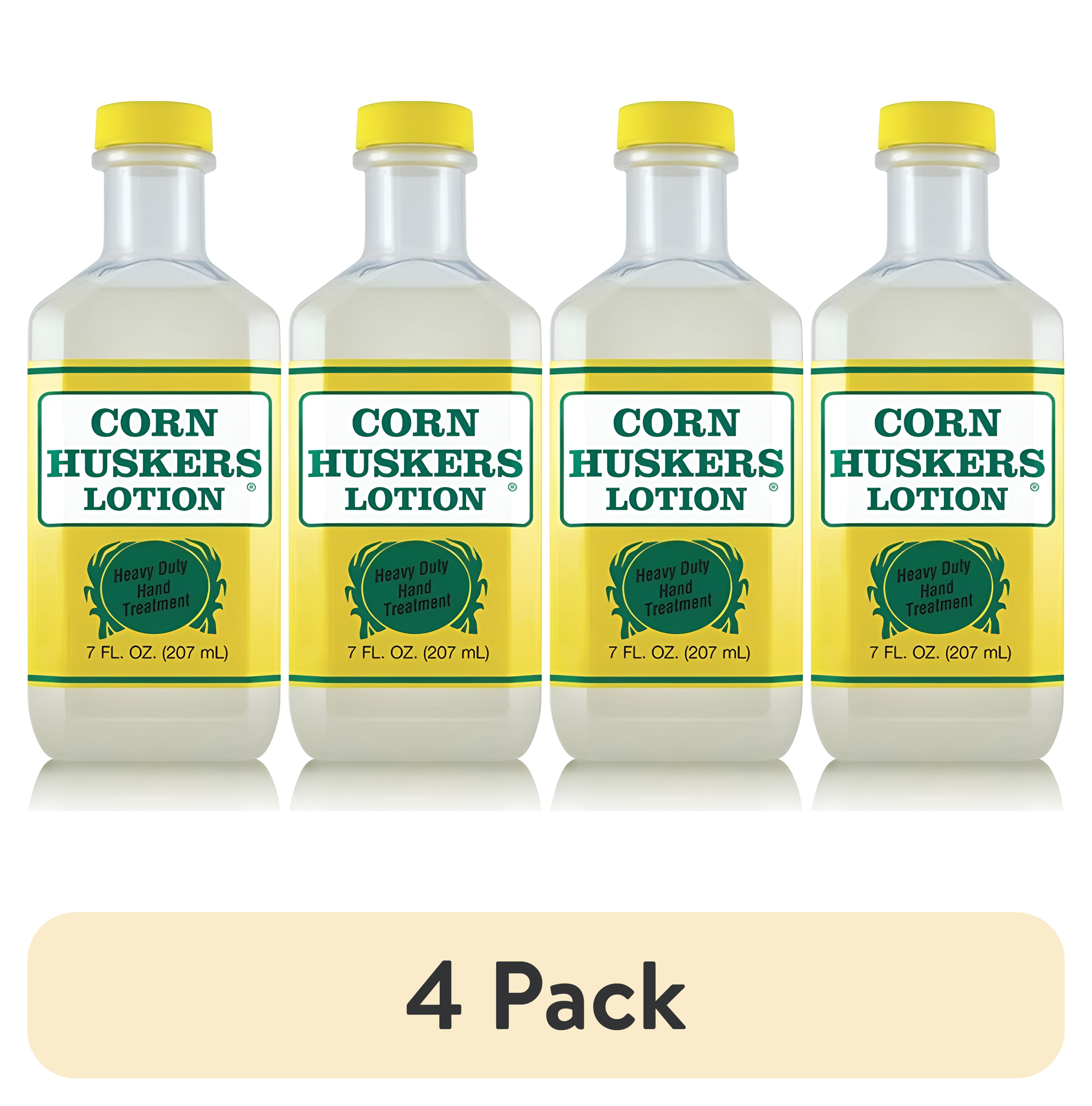 (4 pack) Corn Huskers Lotion Heavy Duty Hand Treatment Oil-Free, 7 Oz