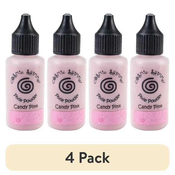 (4 pack) Cosmic Shimmer Pixie Powder 30ml-Candy Pink