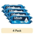 thumbnail image 1 of (4 pack) Cottonelle XL Flushable Wet Wipes, 2 Flip-Top Packs, 1 of 10