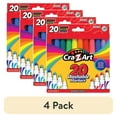 thumbnail image 1 of (4 pack) Cra-Z-Art 20 Count Multicolor Broad Line Washable Art Markers, Back to School Supplies, 1 of 12