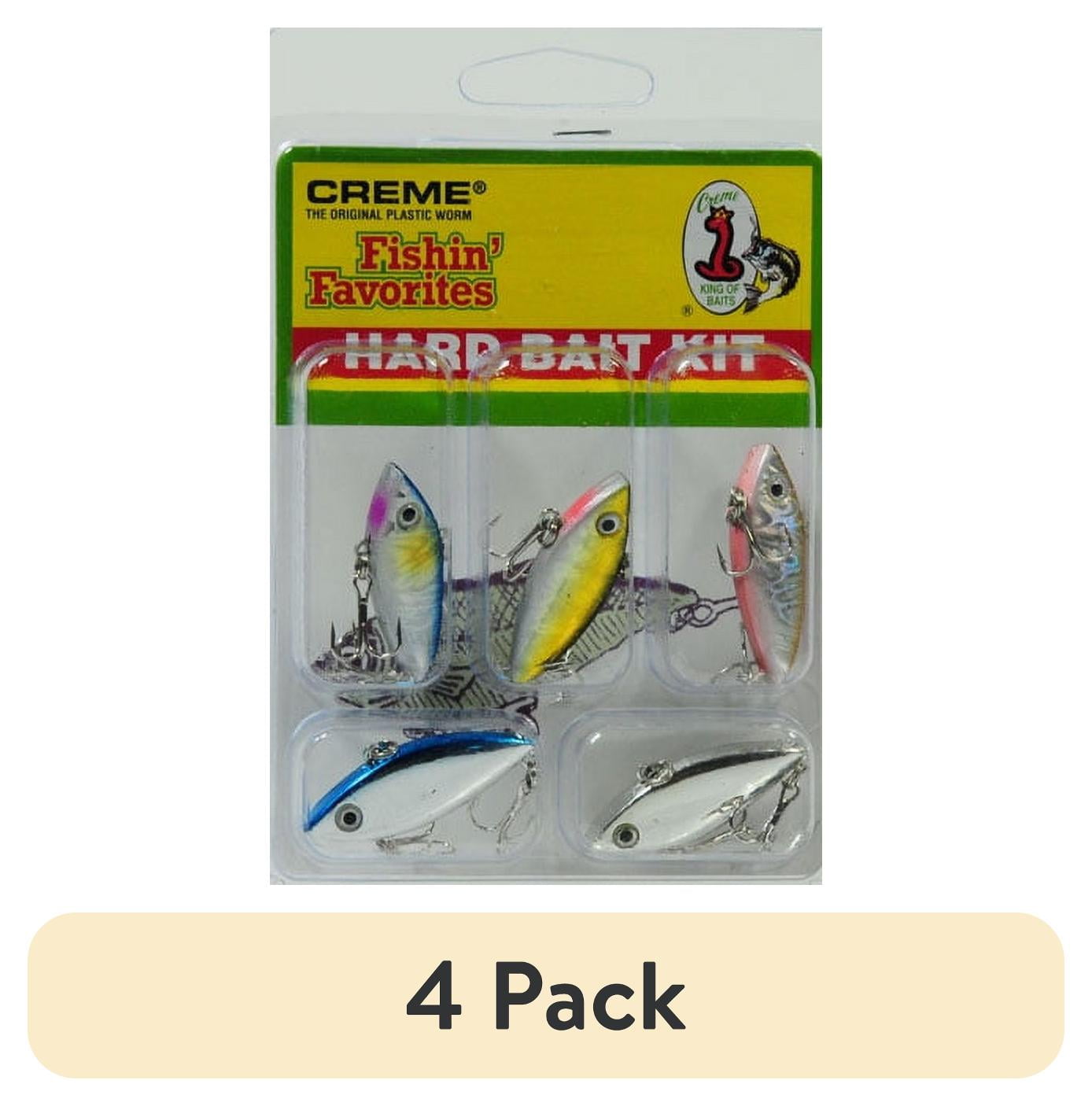 Crème 2" Spoiler Shad Swim Bait Fishing Lure, Black Glitter