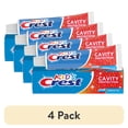 thumbnail image 1 of (4 pack) Crest Toothpaste, Kids Cavity Protection Toothpaste, Sparkle Fun Flavor, 4.6 oz, For Ages 3+, 1 of 11