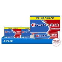 12-Pack (4-Pk x 3-Ct) 5.7-Oz Crest Plus Cavity Protection Toothpaste
