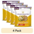 thumbnail image 1 of (4 pack) Crunchmaster Multi-Seed Roasted Garlic Cracker, 4.0 oz, 1 Plastic Pouch, 1 of 9