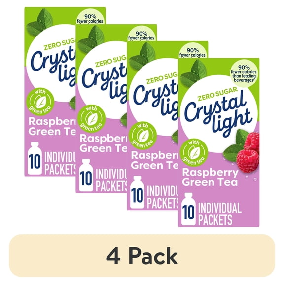 Lit Hydrations (3 pack) Crystal Light Drink Mix with Caffeine, 10 Packets, for ...