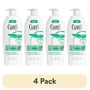 4 pack Curel Fragrance Free Moisturizer, Sensitive Skin Body Lotion for Dry Skin, 20 oz