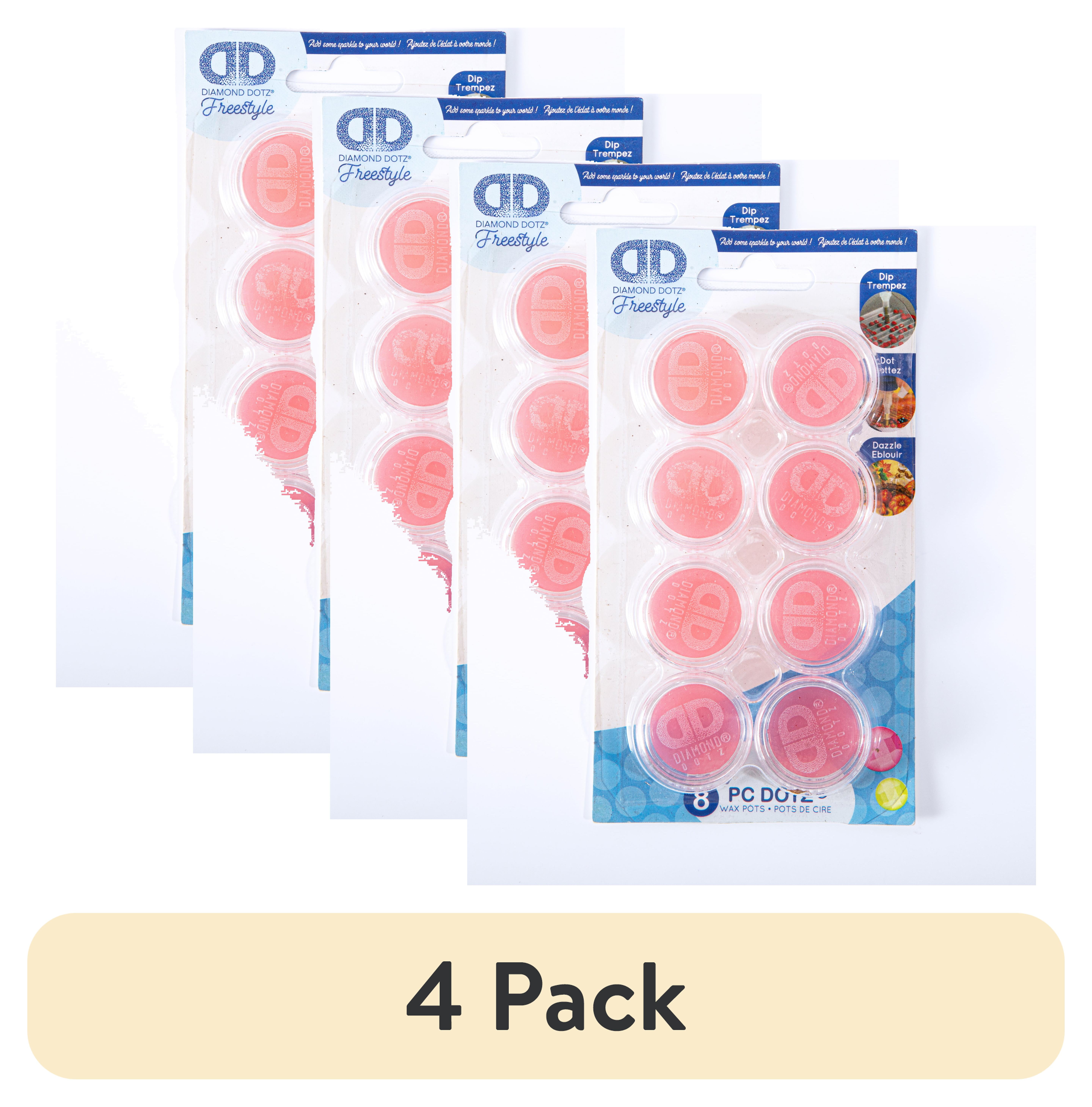 4 pack) DIAMOND DOTZ® Freestyle Wax Pots - 8 Pack - Walmart.com