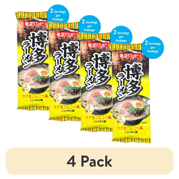 (4 pack) Daisho Hakata Ramen 2P