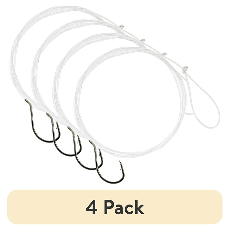 cheap fishing hooks size 2 4 pack) Danielson Snelled Octopus Fishing Hooks, Size 2/0, 6-pack