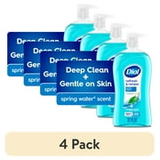 (4 pack) Dial Spring Water Body Wash, Refresh & Renew, Gentle on All Skin Types, 32 fl oz