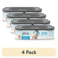 thumbnail image 1 of (4 pack) Diaper Genie Square Refill, Unscented, Holds up to 270 Newborn Diapers, 1 Pack, 1 of 11