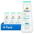 thumbnail image 1 of (4 pack) Dove Antibacterial Daily Use Body Wash for Women Protects from Dryness All Skin, 20 oz, 1 of 15