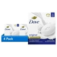 thumbnail image 1 of (4 pack) Dove Beauty Bar Women's Bath Soap Original, 3.75 oz 12 Bars, 1 of 11