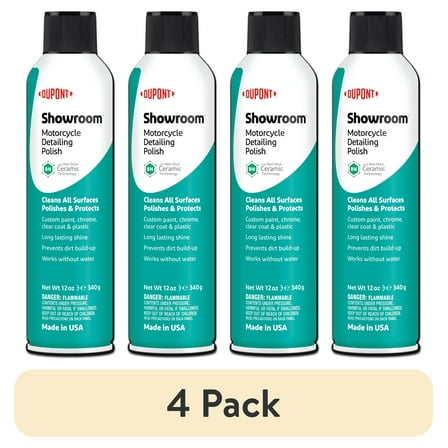 (4 pack) DuPont Showroom Detailing Polish with Non-Stick Ceramic Technology 12oz, Mfg. Part Nbr DSD120101