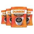 thumbnail image 1 of (4 pack) Dunkin’ Original Blend Medium Roast Ground Coffee, 30 oz Canister, 1 of 15