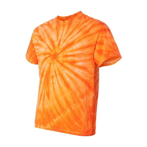 (4 pack) Dyenomite - Cyclone Pinwheel Tie-Dyed T-Shirt - 200CY - Orange ...