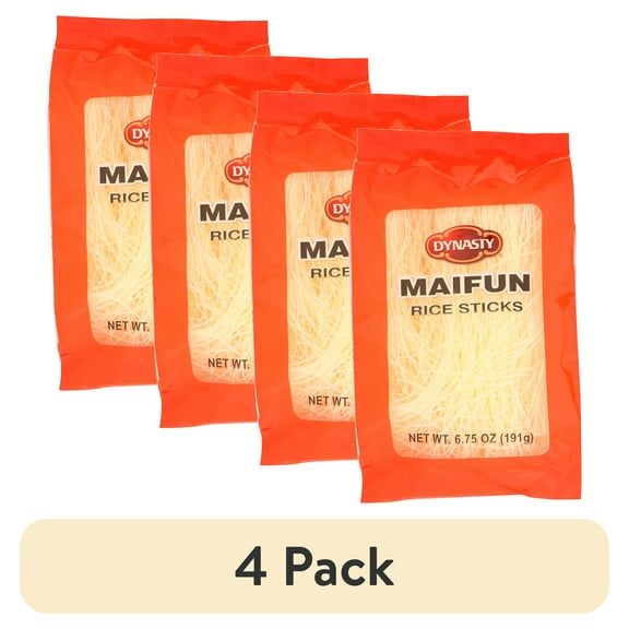(4 pack) Dynasty Maifun Rice Sticks, 6.75 oz