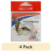(4 pack) Eagle Claw Crappie Rig 06010-002