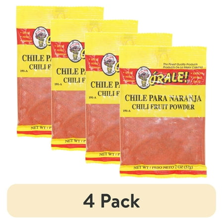 (4 pack) El Charrito Chili Powder for Fruits, 5 oz