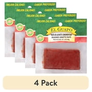 (4 pack) El Guapo Seasoned Annatto Paste, 3.5 oz Bag
