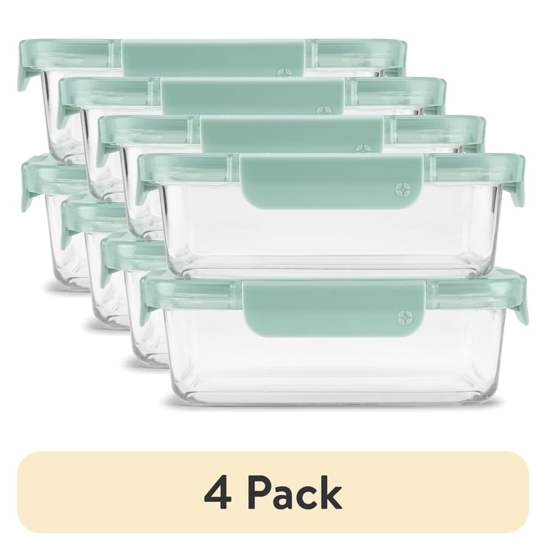 3.4 Cup Duraglass Glass Containers Food Storage - Walmart.com