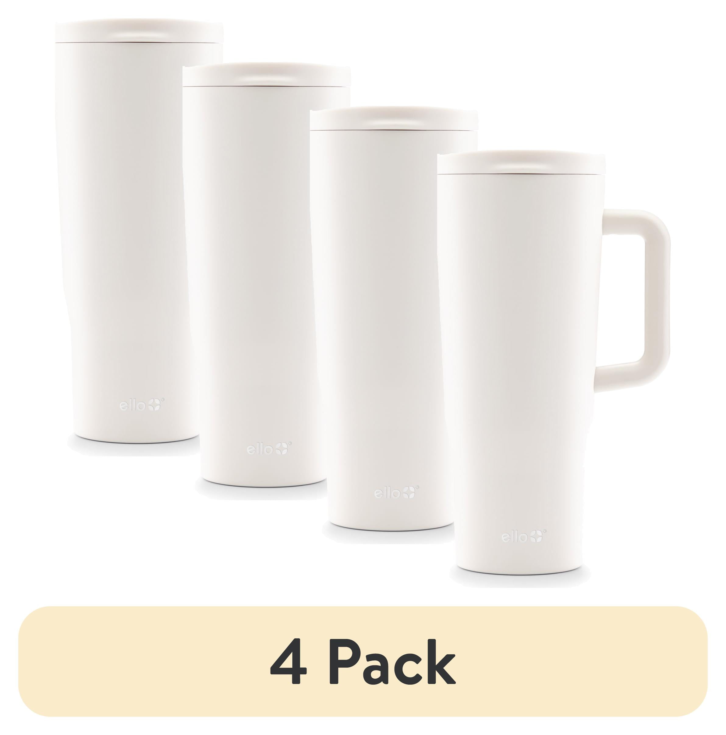 4 pack) Ello Ultra Clean 40oz Stainless Steel Tumbler with Handle
