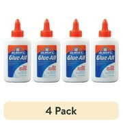 (4 pack) Elmer's Glue-All Multi-Purpose Liquid Glue, Extra Strong, 4 ounces, Great for Making Slime, 1 Count