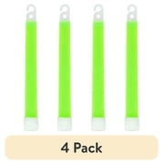 4 pack 4 pack Emergency Green Lightsticks 2 pack, 8-Hour Duration for Indoor and Outdoor Use