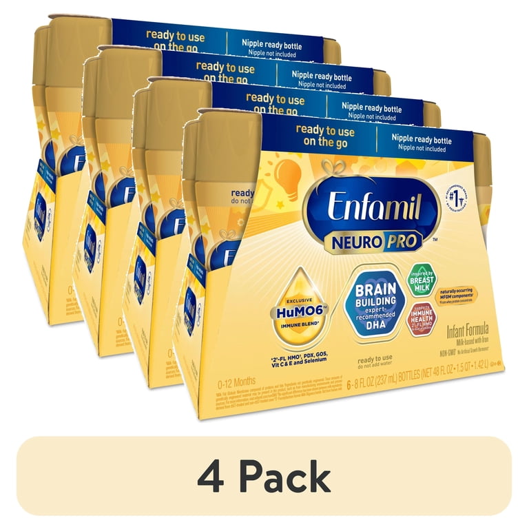 ゾーン エンファミル Enfamil 352g × 4缶セット 4 pack) Enfamil NeuroPro Ready to Feed Baby Formula, Brain