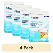 (4 pack) Equate Epsom Salt, Arnica, 3 lb