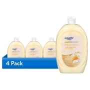 4 pack Equate Milk and Honey Liquid Hand Soap, 50 fl oz