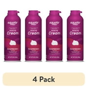 (4 pack) Equate Women's Raspberry Shave Cream, 8 oz