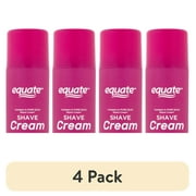 (4 pack) Equate Women's Raspberry Shave Cream, 8 oz