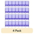 thumbnail image 1 of (4 pack) Equate Weekly 7 Day Pill Planner, Large Pill Organizer – Assorted Colors, 1 of 8
